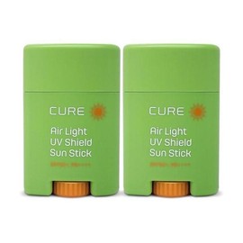 Kim Jeong Moon Aloe (셀러허브)김정문알로에 큐어 에어라이트 유브이 쉴드 선스틱 20g(SPF50+) 2개 Ss (S16279956) (Cellerhub) Kim Jeongmoon Aloe Cure Airlight UV Shield Sun Stick 20g (SPF50+) 2 pcs Ss (S16279956)