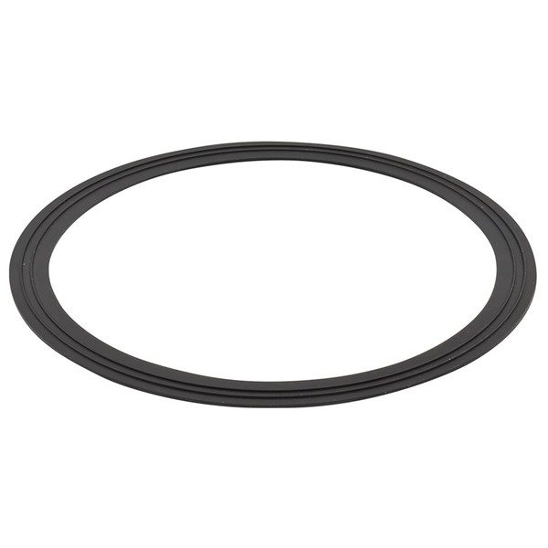 GAONA GA-PB102 Sink Trap Washer, Black, 7.1 x 7.3 x