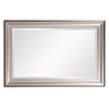 Howard Elliott George Rectangular Wood Framed Wall Vanity Mirror, Bright