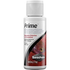 Seachem Prime 50mL - Emergency Ammonia Neutralizer for Saltwater Aquariums