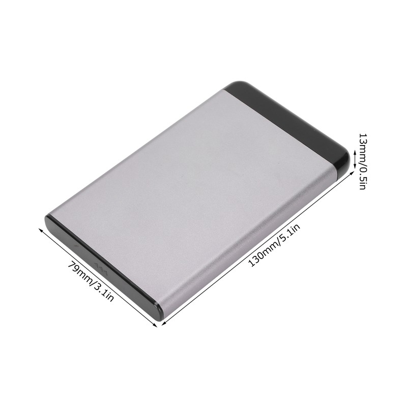 External Hard Drive Ultra Thin Portable USB3.0 Hard Drive Storage