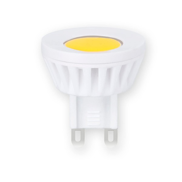 EmeryAllen EA-G9-3.0W-005-4090-D RoHS Compliant Dimmable Miniature Bi-Pin Base LED Directional COB Light Bulb, 120V-3.0Watt (25W Equivalent) 300 Lumens, 4000K, 1 Pcs