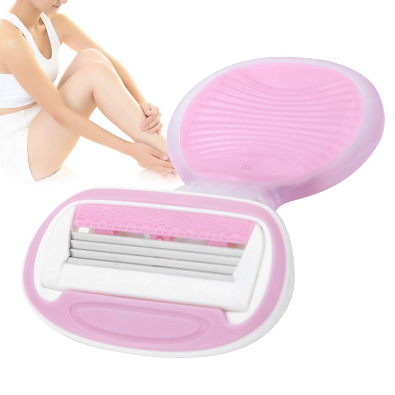 Maquinilla de afeitar para mujer - 4 cuchillas, suave y