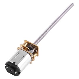 DC 6V Gear Motor with Long Screw Thread Output Shaft (30RPM)