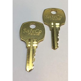 2-Keys for Vintage Rowe/AMI Jukebox SafeCo Brands (C256A Rowe/AMI)