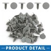 A ABSOPRO Plastic Trim Clip 8 mm Bumper Door Rivets