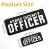 EMORBALS 2 Pack Security Guard Costume Accessory Set - Security