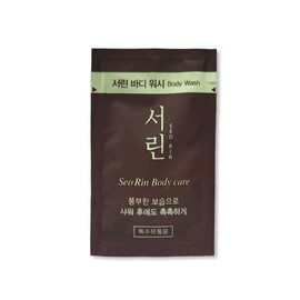 Daenggi Meori Seorin Body Wash Disposable Travel Mini Camping Gym Swimming Pool Exercise Pension Amenities Accommodation / 댕기머리 서린 바디워시 일회용 여행용 미니 캠핑 헬스장 수영장 운동 펜션 비품 숙박업소