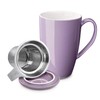 Sweese 15 OZ Porcelain Tea Mug with Infuser and Lid,