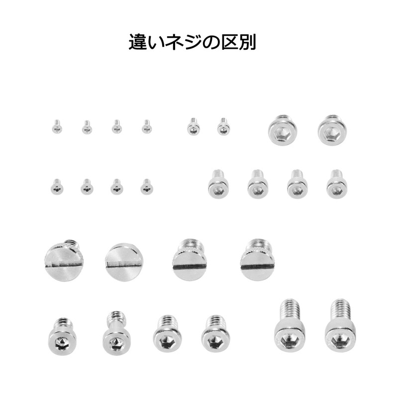 SmallRig AAK2326 Camera Accessory Small Screw Set, Universal 1/4 Screws,