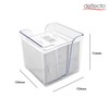 Deflecto Desk Notes Cube - Crystal Clear - Desktop Memo