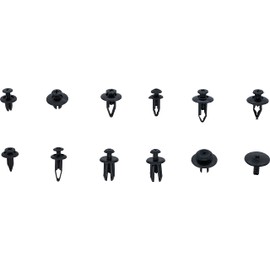 BGS Technic 9057Plastic Expansion Clip Assortment, 240Pieces