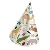 Folat 68329 Cappelli Carta Zoo Party - 6 pezzi