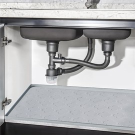 Under Sink mat for Kitchen Waterproof 17"×12.6"