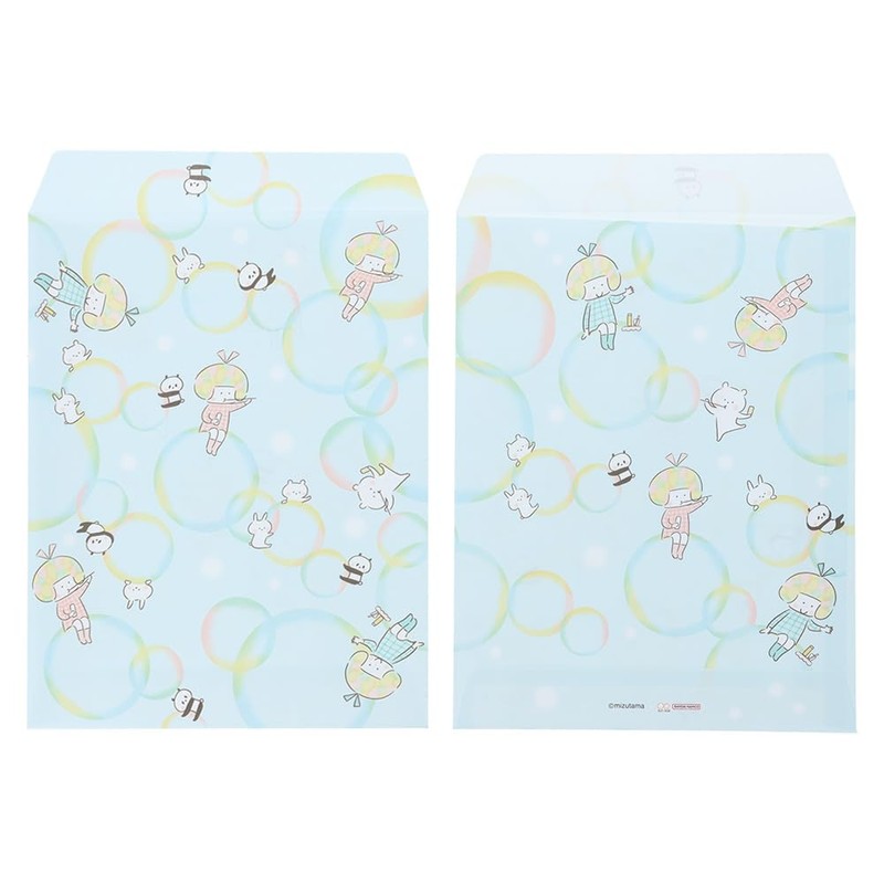 Sunstar Stationery S8907064 Mizutama Envelope, Bubble Pattern