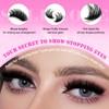 Lash Clusters Kit 100D Individual Eyelash Extensions DIY False Eyelashes