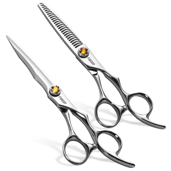 FOGOSP 6" Professional Hair Shears Set VG10 Japanese Stainless Steel