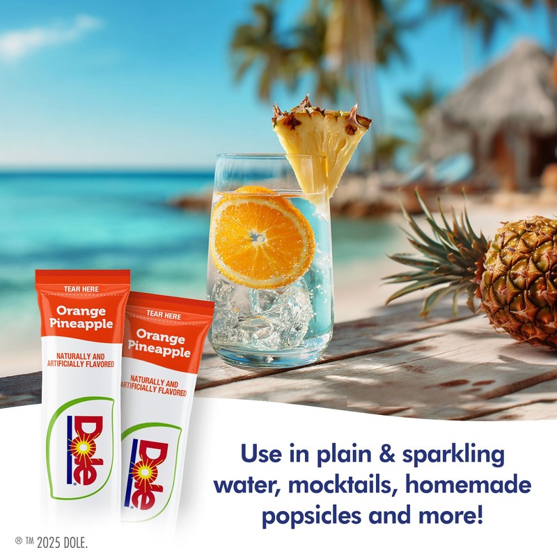 Dole Orange Pineapple - Powder Drink Mix - Sugar Free