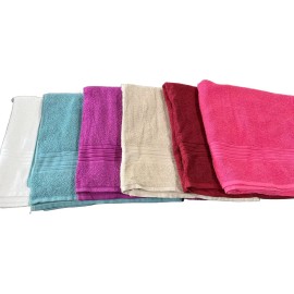 Cotonella 10 Toallas De Baño Completo, Calidad Hotelera 100% Algodón Colores Surtidos