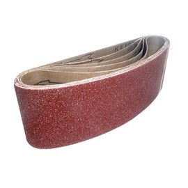 Cloth Sanding Belts 75 x 533mm 40 Grit Pack of 5