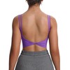 Aoxjox - Brasier deportivo para mujer, sin espalda, acolchado, sin