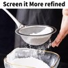 3 Pcs Mini Sieve, Tea Strainer Fine Mesh, Small Sieve