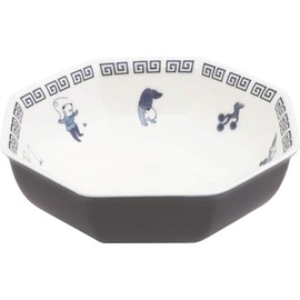 Alta AR0604270 Medium Bowl, Karako H 2.6 x W 6.9 x D 7.0 inches (6.6 x 17.6 x 17.6 cm), Omachido Bee