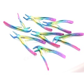 Pedo Set of 7 German Stainless Steel Dental EXTRACTING Extraction Forceps Dental Instruments