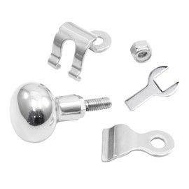 Lttpma AISI 316 Stainless Steel Boat Steering Wheel Knob ，Steering Wheel Maneuvering Control Spinning Knob Wheel Suicide Knob Swivel