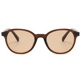 LJCZKA Retro Round Sunglasses for Women Men, Vintage Round Sunglasses 90s Trendy Shades Unisex UV400 Protection