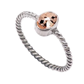 Morganit im Labor gezüchtet Edelstein 925 Sterling Silber Band Ring Männer & Frauen Alle Größen Handgefertigt Schmuck TSR332BC_15 (61 (19.4))