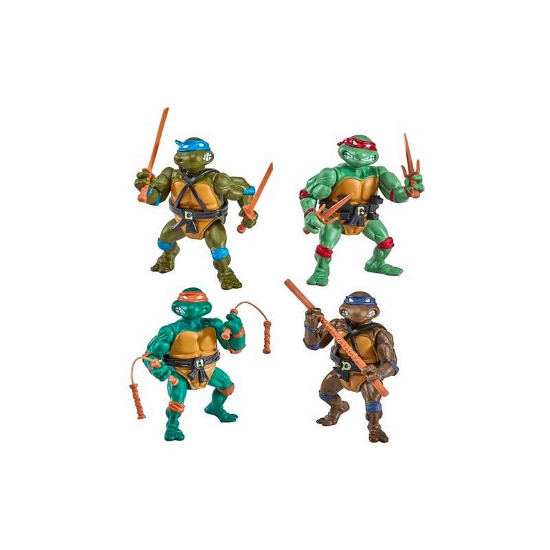 Teenage Mutant Ninja Turtle: 1987 Original Series Figure 4-Pack