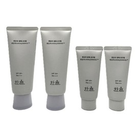 Hanyul White Chrysanthemum Radiance Sun Cream Duo Special Set 2 x 70ml + 2 x 35ml - Basic / 한율 흰감국 광채 선크림 듀오 기획세트 70ml 2개 + 35ml 2개 - 기본