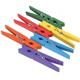 Really Good Stuff 163444 Classroom Management Rainbow Clothespins