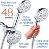 AquaSpa High Pressure 48-mode Luxury 3-way Combo – Dual Rain