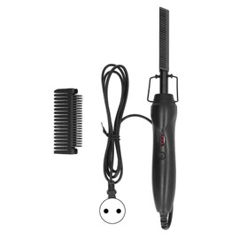 Hot Comb Electric Aluminum Alloy Material 3 Level Adjustment 60 Seconds Heating Electric Pressing Comb 120‑240VEU Plug