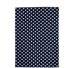 Dexam Polka Dot Tea Towel - One Size - Indigo Blue