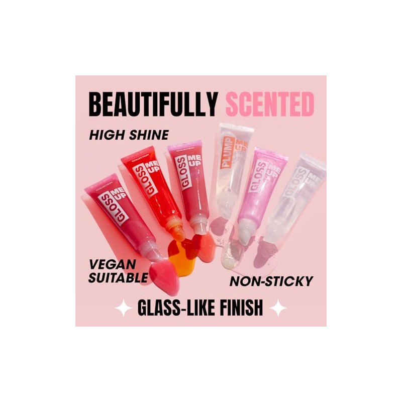 Collection Cosmetics Lasting High-Shine, Non-Sticky, Gloss Me Up Scented Lip