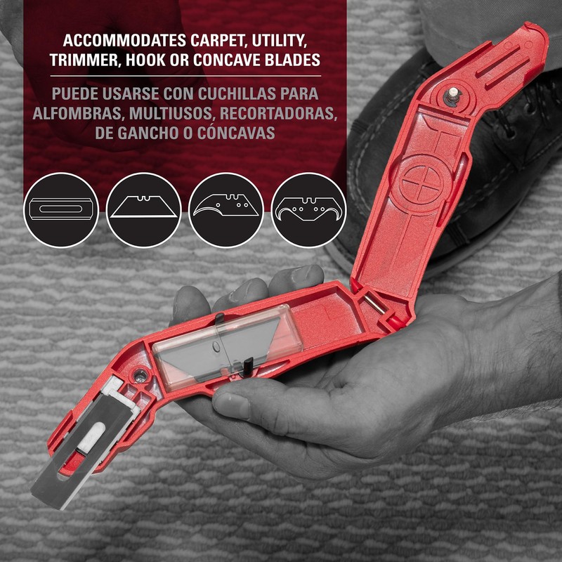 ROBERTS 3-in-1 Carpet, Vinyl, and Utility Knife