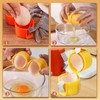 Egg Shell Opener, 3 Pack Egg Cracker Tool for Raw