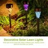 Solar Lights Outdoor Decorative, Solar Garden Lights Stakes, Flower Bed