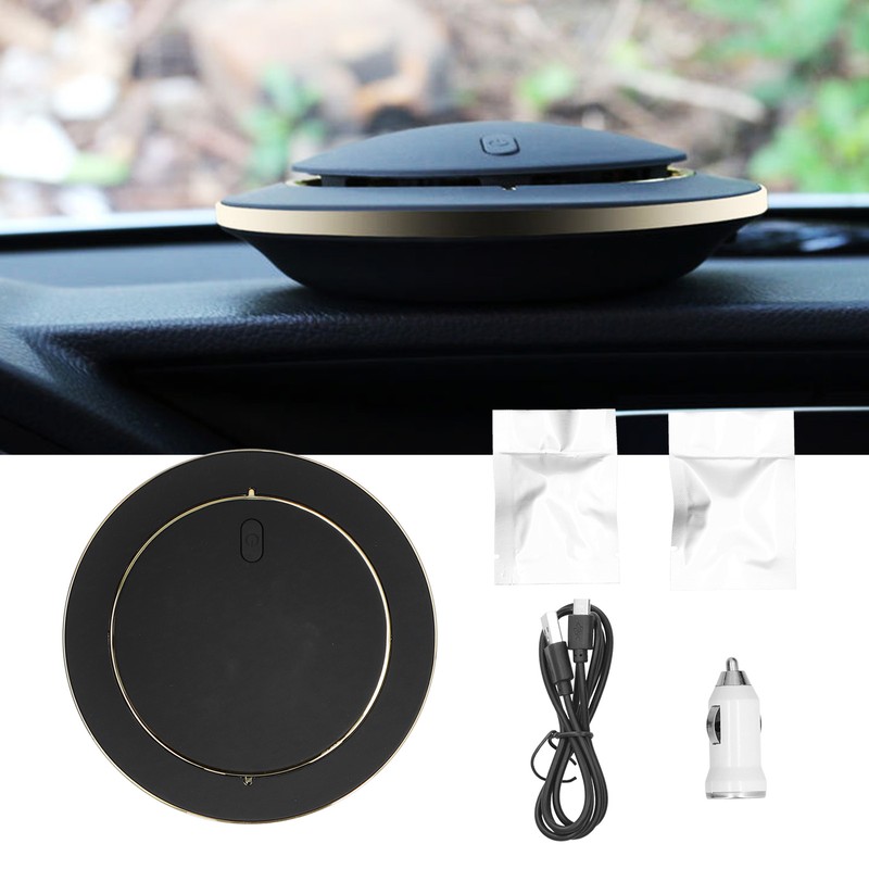 Car Air Purifiers Portable USB Black Negative Ion Electronic Car