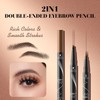 Hellokiss Liquid Eyebrow Pen, 2 in 1 Dual-ended Natural 4