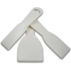Meyco Hobby Set of 3 Plastic Spatulas, Barbecue Scrapers