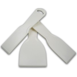 Meyco Hobby Set of 3 Plastic Spatulas, Barbecue Scrapers