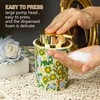 Vintage Ceramic Foaming Soap Dispenser for Bathroom & Kitchen Refillable
