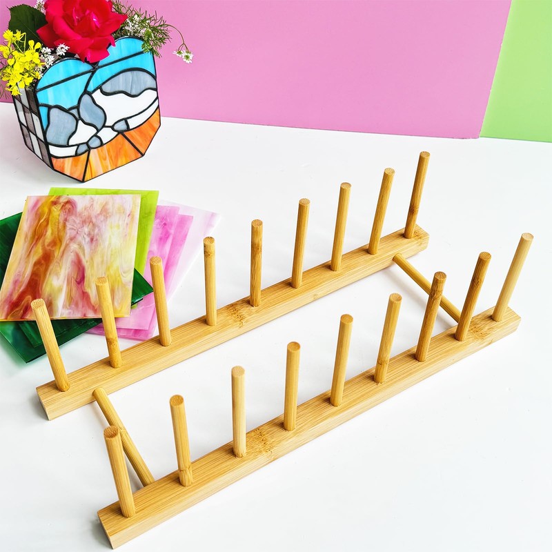 Stained Glass Sheets Organizer Rack Stained Glass Suppliers(4 Packs)