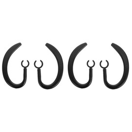 Hemobllo Ganchos para Auriculares Clip De Oreja Rotatorio Repuesto Universal para Audífonos Inalámbricos 4 2 De 6 Mm Y 2 De 7 Mm para Deporte Y Correr