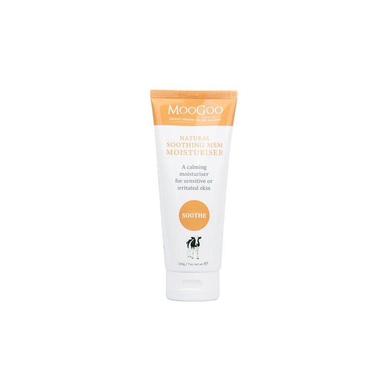 MooGoo Natural Soothing MSM Moisturiser 200g