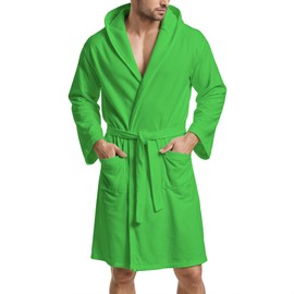 PETTI Artigiani Italiani- Unisex Bathrobe, Hooded Microfiber Bathrobe, 100% Made in Italy